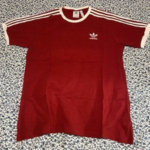 Authentic Red Adidas T-Shirt